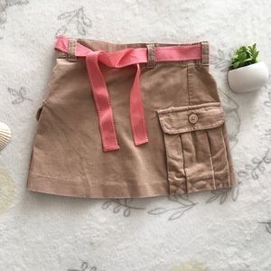 Toddler Girls Janie and Jack Tan Skirt (4T) NWT
